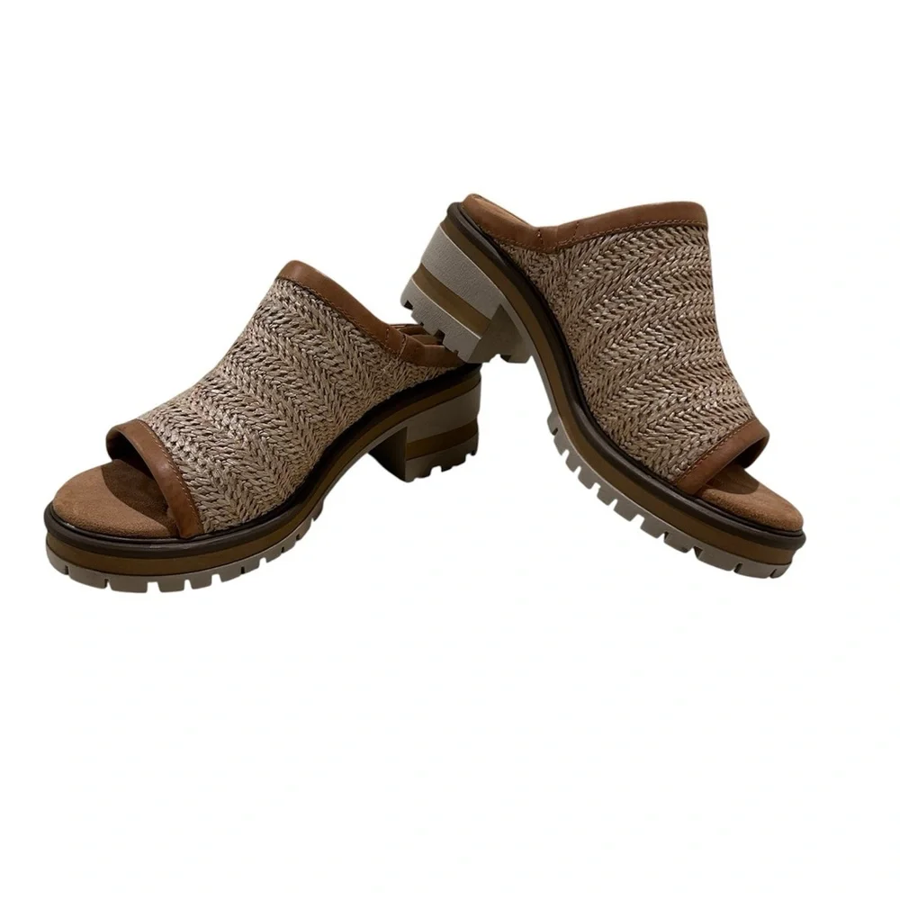 SALVIA Raffia Mules size 38. - Picture 1 of 11